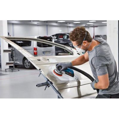 5. Bosch GEX 18V-125 Professional Losowa szlifierka oscylacyjna 10000 RPM 20000 OPM Czarny, Niebieski, Szary, Czerwony