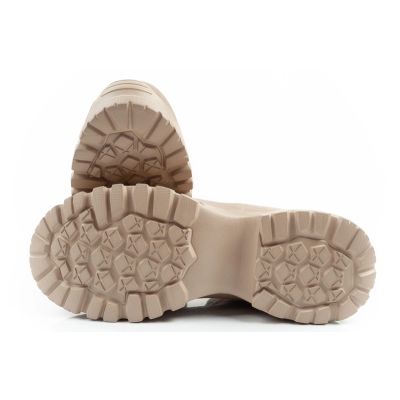 9. Lee Cooper buty sportowe damskie zimowe trekkingowe Lee Cooper ocieplane beżowe