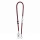 4. Smycz do telefonu Tech-Protect C10S Crossbody (114 cm) + na nadgarstek (31 cm) - bordowo-tytanowa