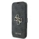 2. Etui Guess 4G Metal Logo na iPhone 16 - czarne