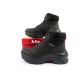 10. Lee Cooper buty sportowe damskie zimowe trekkingowe ocieplane czarne sznurowane