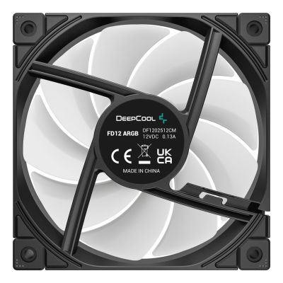 6. Deepcool R-FD12-BKAPN3-G ARGB-3 IN 1 Performance 120mm Fan Black 3-Pack