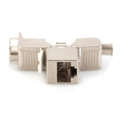 5. Digitus Moduł CAT 6A Keystone, ekranowany, beznarzędziowe złącze montażowe - 8 szt.