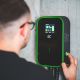 10. Ładowarka wallbox Green Cell EV PowerBox 22kW z kablem
