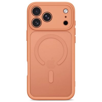 10. Etui Tech-Protect BasicMag MagSafe na iPhone 17 Pro / 18 Pro - pomarańczowe matowe