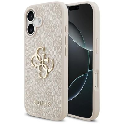 Etui Guess 4G Big Logo do iPhone 17 - różowe