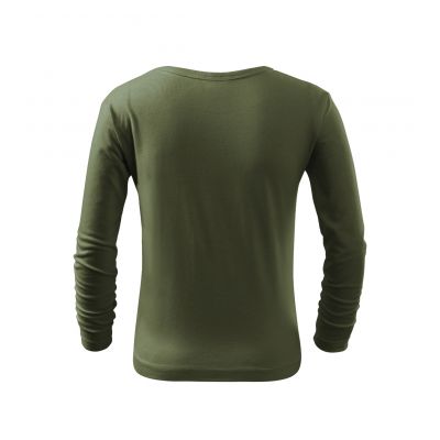 2. Koszulka Malfini Fit-T LS Jr MLI-12109 khaki