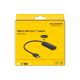6. DeLOCK Adapter HDMI-A męski > USB Type-C żeński czarny