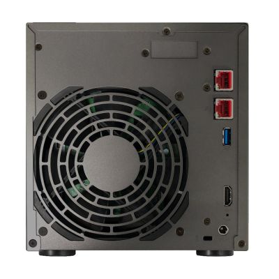 12. NAS Asustor AS6704T; Tower; 4x (3.5" SATA HDD/ 2.5" SSD); Intel Celeron N5105; 4GB DDR4 SODIMM (max. 16GB), 2x 2.5GbE, 4x M.2 2280 NVMe PCIe 3.0, 2x USB 3.2 Gen, 1x HDMI 2.0b, 1x optional 10 GbE card