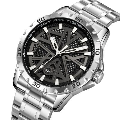 7. Zegarek Męski Skmei 9337SIBK + BOX