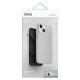 6. Etui UNIQ Lino Hue Magclick Charging do iPhone 15 - jasnoszare