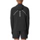 3. Salomon Sense Aero Hybrid Half Zip Hooded LC2429600 Czarne L