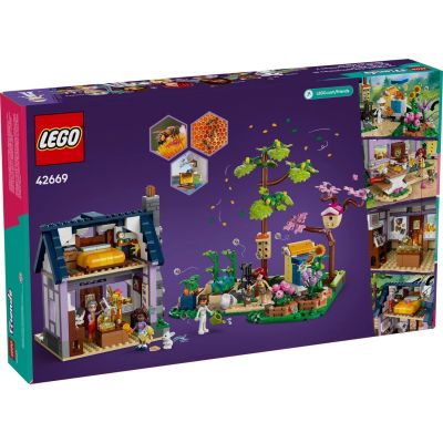 2. LEGO FRIENDS 42669 Dom pszczelarzy i kwiatowy ogród