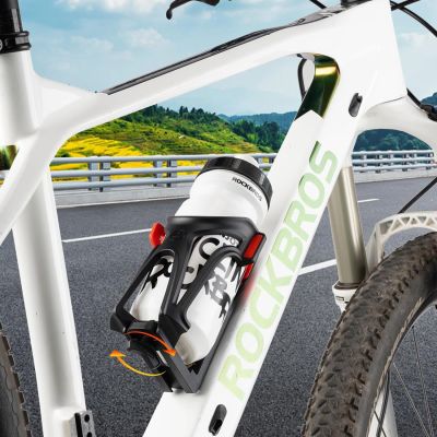 4. Uchwyt na bidon Rockbros 31210029 na motocykl - czarno-czerwony