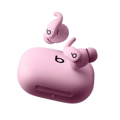 6. Bezprzewodowe słuchawki treningowe Apple Powerbeats Fit z redukcją szumów i Ultimate Secure Fit - Power Pink