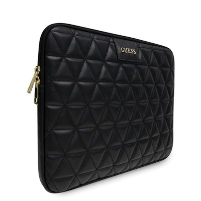 2. Pokrowiec Guess Quilted na laptopa 13" - czarny