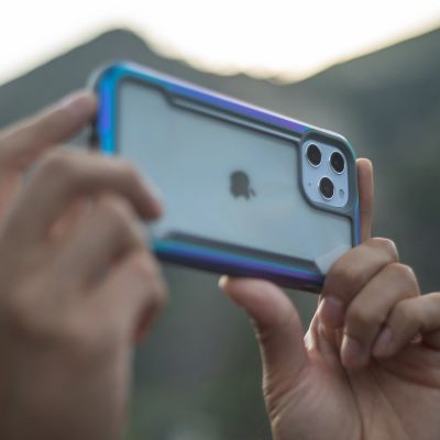 21. Raptic X-Doria Shield Case etui iPhone 14 Pro Max pancerny pokrowiec czarny