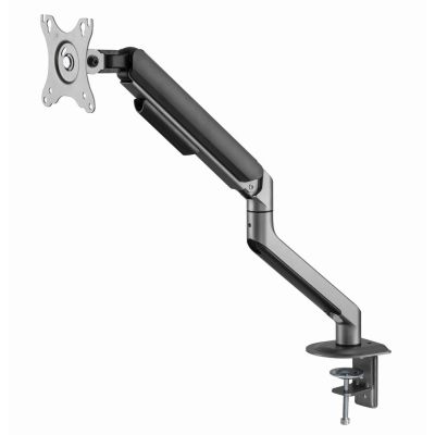 4. GEMBIRD BIURKOWE REGULOWANE RAMIĘ/UCHWYT NA MONITOR 17-32, VESA 100X100MM, DO 9 KG, KOLOR SZARY