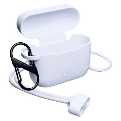9. Etui 3mk Silicone AirPods Case na AirPods Pro 3 - białe