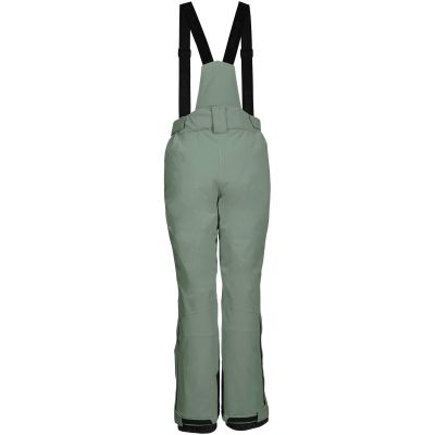 2. Spodnie narciarskie damskie Killtec KSW 249 wodoodporne z odpinanymi szelkami zielone (37559/738)