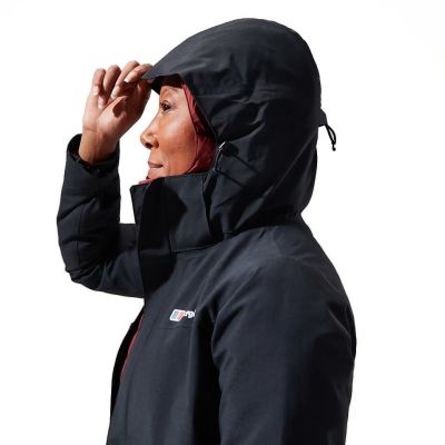 8. Kurtka damska z membraną Berghaus Hillwalker InterActive Shell rozmiar S, czarna