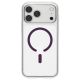 4. Etui Spigen Ultra Hybrid Mag MagSafe na iPhone 18 Pro / 17 Pro - przezroczysto-burgundowe