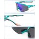 2. Rockbros okulary sportowe 10176 turkusowe