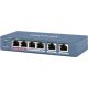 2. Hikvision DS-3E0106HP-E łącza sieciowe Nie zarządzany Fast Ethernet (10/100) Obsługa PoE Niebieski