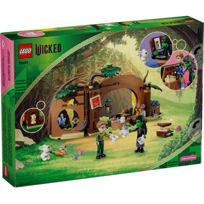 11. LEGO® Wicked 75687 Elphaba i jej kryjówka / Liczba elementów: 228 / od 7 lat