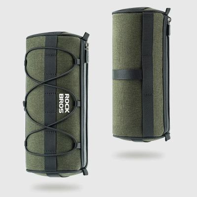 15. Torba Rockbros 30110049001 rowerowa na kierownicę 2 l - zielona