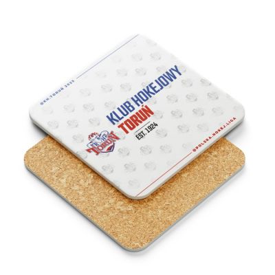 6. Kubek Kibica z podkładką KHT Toruń SREBKHT-KUBP