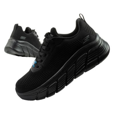 Skechers buty sportowe sneakersy damskie Bobs B Flex modne czarne