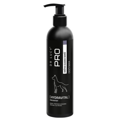 2. DR LUCY - PRO HYDRAVITAL 250 ML - NAWILŻAJĄCA ODŻYWKA Z ALOESEM, JEDWABIEM I KIEŁKAMI PSZENICY, DLA PSÓW