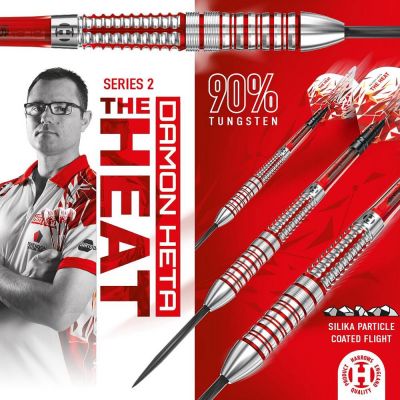 5. Rzutki Harrows DAMON HETA 2 "The Heat" 90% steeltip