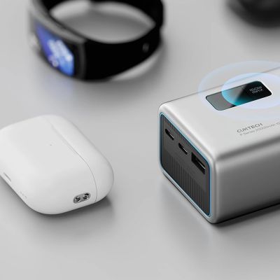 7. Powerbank Cuktech P+Series No.15 150W 20000mAh - szary