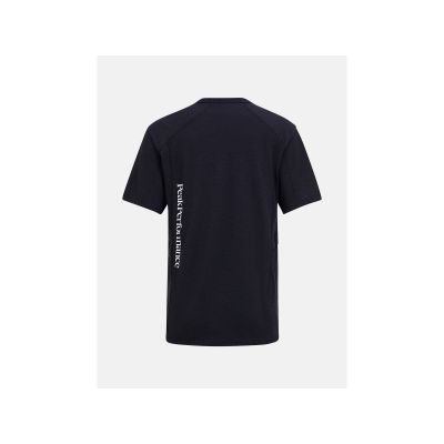 4. Koszulka PEAK PERFORMANCE W Trail Wool Blend SS czarny
