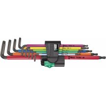 Zestaw kluczy trzpieniowych Torx 967/9 TX XL Multic TX8-TX40