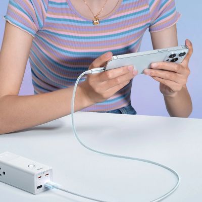 12. Baseus Explorer Series kabel przewód USB – Lightning 2,4A 2 m biały (CATS010102)