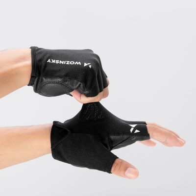 4. Rękawiczki rowerowe Wozinsky WRR-01XL rozmiar XL - czarne