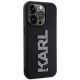 4. Etui Karl Lagerfeld 3D Rubber Glitter Logo na iPhone 15 Pro Max - czarne