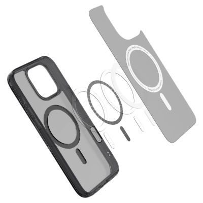 3. Etui Spigen Ultra Hybrid "T" MagSafe na iPhone 16 Pro Max - czarne