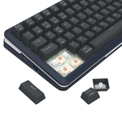 3. REDRAGON K708-RGB-PRO FLEKACT klawiatura USB + RF Wireless + Bluetooth Czarny