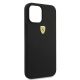 8. Etui Ferrari On Track Silicone na iPhone 12 Pro Max - czarne