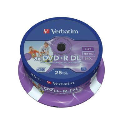 5. Płyta DVD Verbatim 43667 (8,5GB; 8x; 25szt.; Cake)