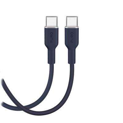 2. Kabel Puro ICON USB-C - USB-C 1,5m - granatowy