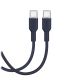2. Kabel Puro ICON USB-C - USB-C 1,5m - granatowy