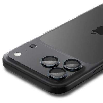 4. Osłona aparatu Spigen Optik.tR EZ Fit Camera Protector na iPhone 14 Pro / Pro Max / 15 Pro / Pro Max - tytan błękitny 2 szt.
