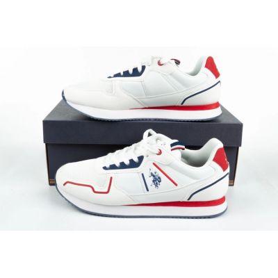 11. Buty sportowe U.S. Polo ASSN. M NOBIL004-WHI