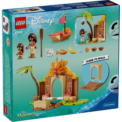 2. LEGO Disney 43282 - Wiejska chatka i łódź