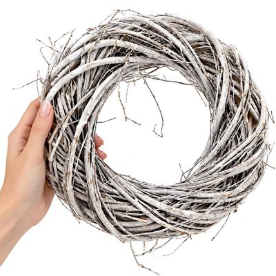 4. WIENIEC DO DEKORACJI 20CM BIAŁY